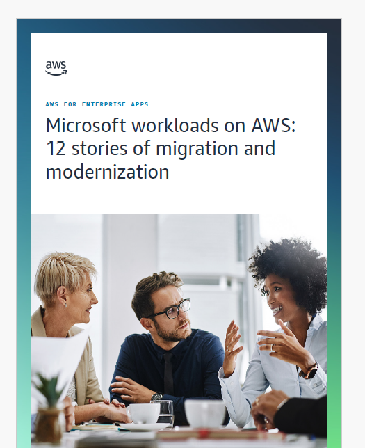 Microsoft workloads on AWS: 12 stories of migration and modernization