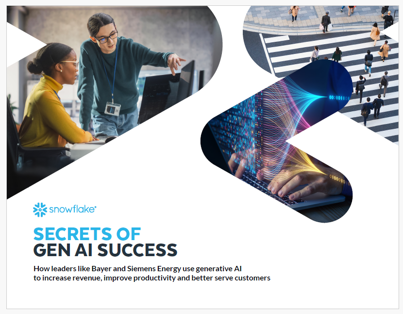 How leaders like Bayer and Siemens Energy use generative AI to increase revenue, improve productivity and better serve customers